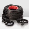 Synthetic Winch Rope Kit,100ft 3/8" 26500 Ibs Winch Cable Line with Protective Sleeve - vicoffroad_usa