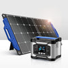ATEM POWER 518Wh Portable Power Station with 100W Foldable Solar Panel - vicoffroad_usa