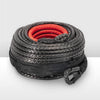 FIERYRED Synthetic Winch Rope 3/8" x 85', 25000 Ibs Winch Cable Line with Protective Sleeve for 4WD Off Road - vicoffroad_usa