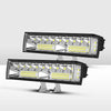 6 inch LED Light Bars, 10098 Lumens, Side Shooter, Combo Beam, 2 Pack - vicoffroad_usa