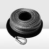 Synthetic Winch Rope 3/8" x 85' - 23809 Ibs (Black) - vicoffroad_usa