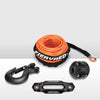 Synthetic Winch Rope 3/16" 50' 8500 lbs with Winch Stopper Hook - vicoffroad_usa